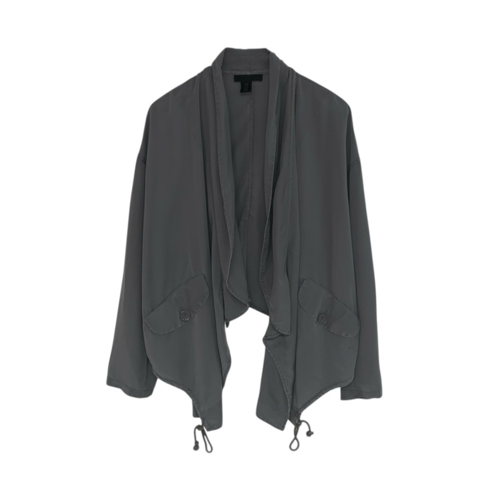 Maison Cinqcent Lightweight Jacket Women’s Medium Green‎ Grey Open Style
